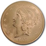 1857 S Shipwreck Gold Coin