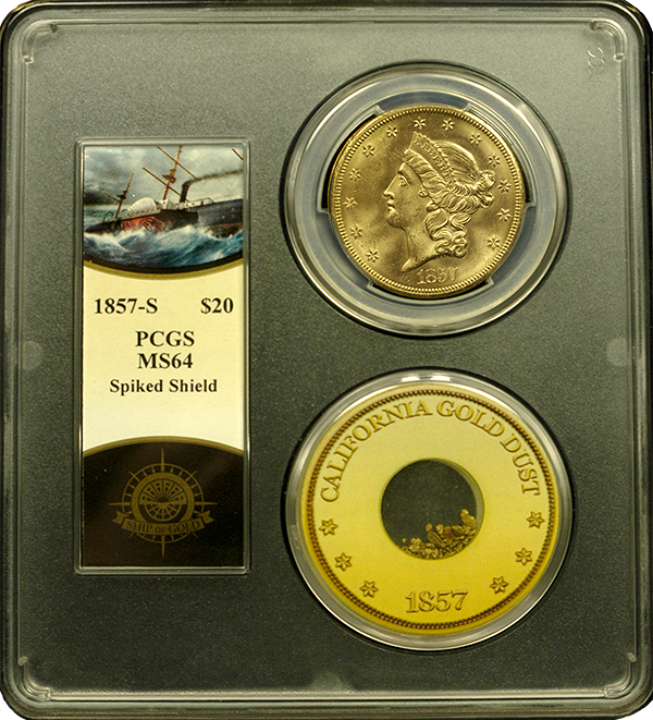 skeppsbrott mynt - SS Centralamerika