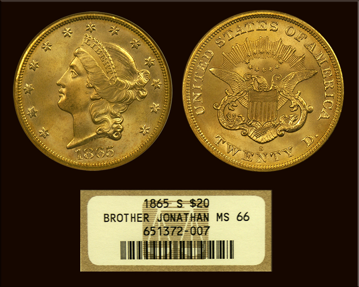1855 Shipwreck Kellogg Gold Coin