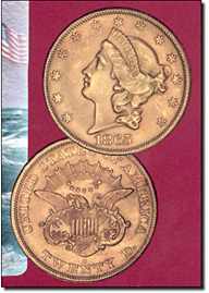 Actual $20 Liberty Gold Coin Photo